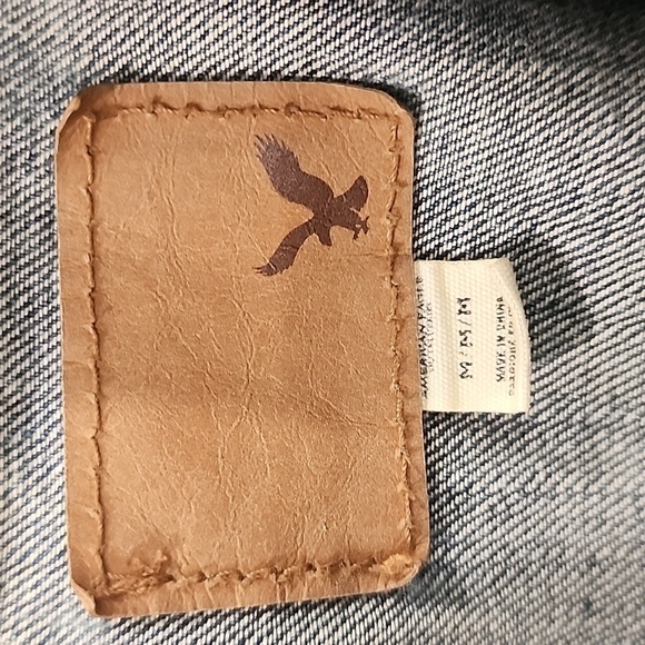 American Eagle Outfitters Classic Blue Denim Jacket - Picture 6 of 7